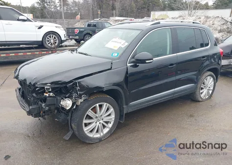 2014 Volkswagen Tiguan Sel from USA, damaged, VIN WVGBV3AX8EW611336